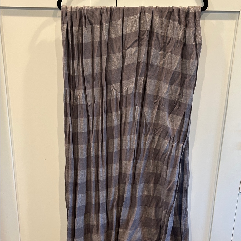 Striped Gray Scarf
